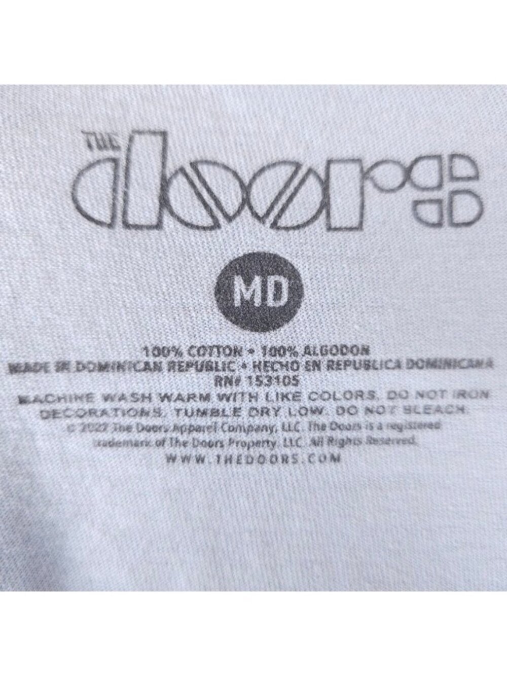 The Doors T Shirt Mens Size Blue June 15 1968 Sam Sirdofsky Poster Art RELAXED - Picture 6 of 7